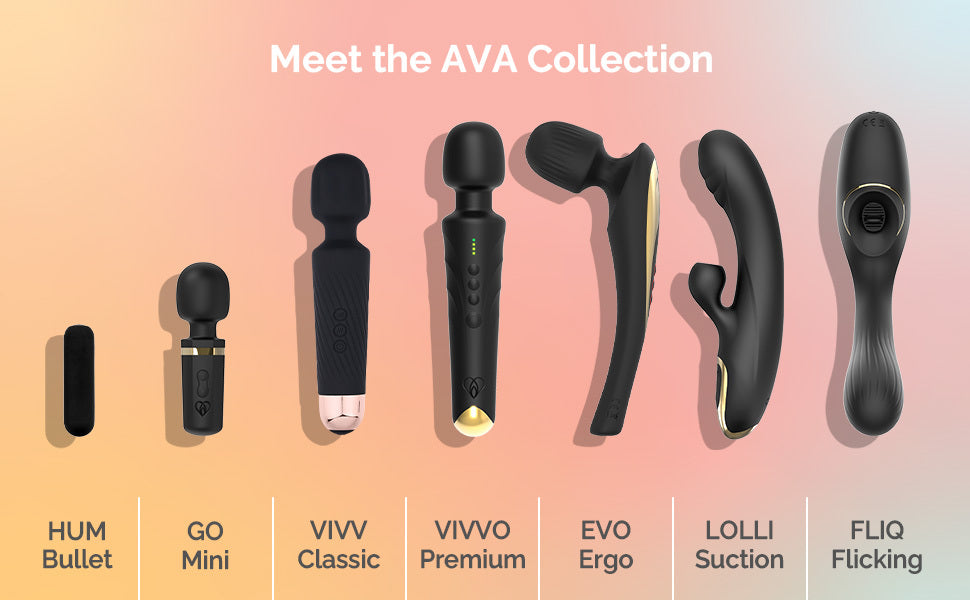 Ava Vibrator Wand –  Stimulator with 20 Pleasure Patterns - SizzleFox